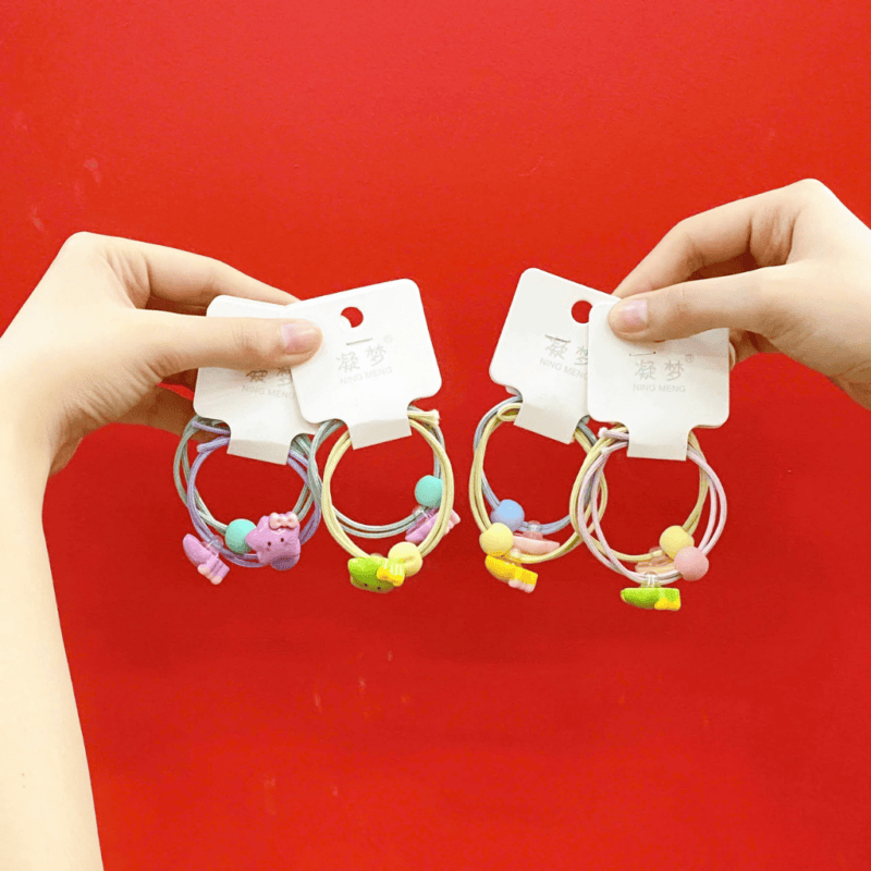 Dây buộc tóc hình hoạt hình