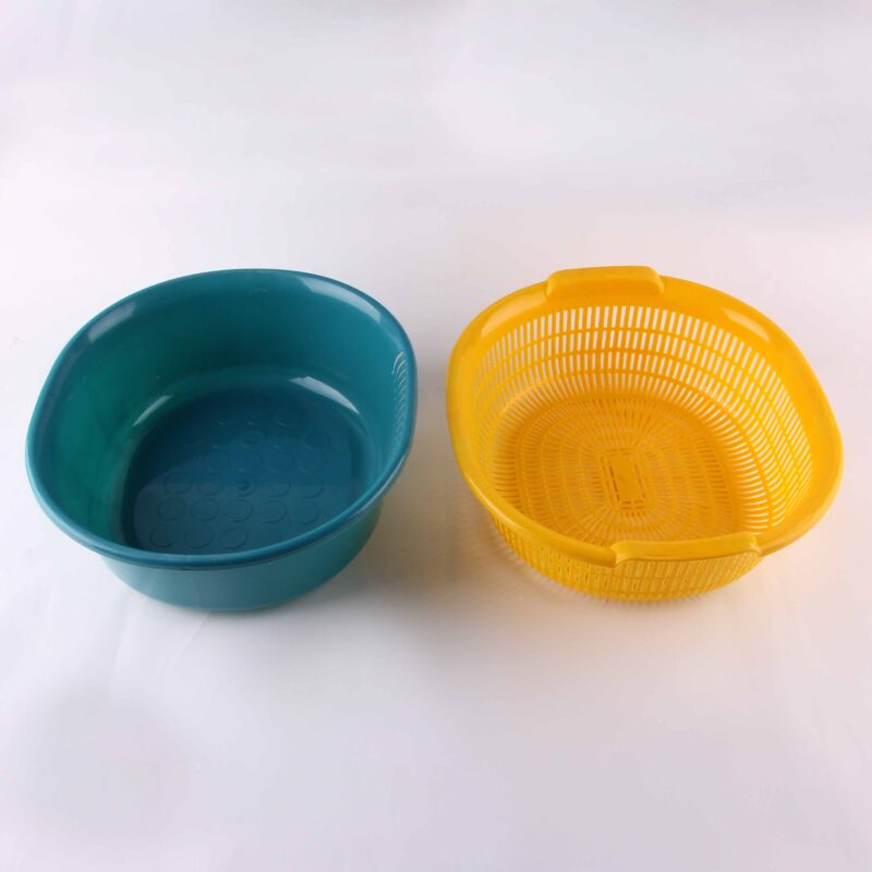 Bộ thau + rổ