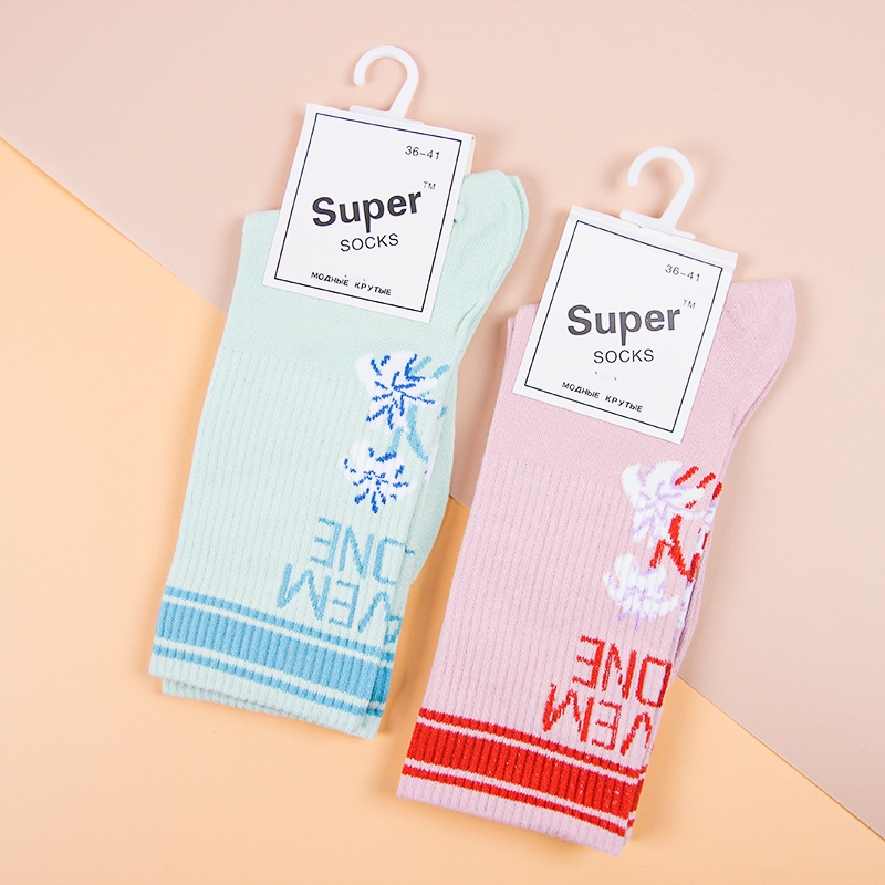 Vớ cotton thời trang dành cho nữ