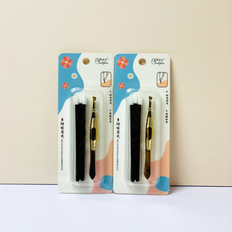 Bộ 5 cọ  môi + kẹp mày