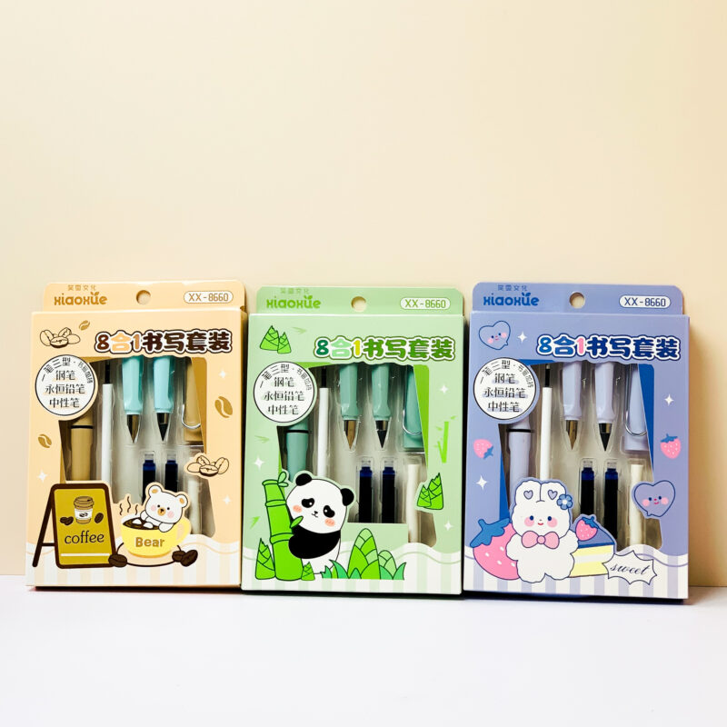 Bộ viết 8 trong 1 Sweet Bear Xx-8660