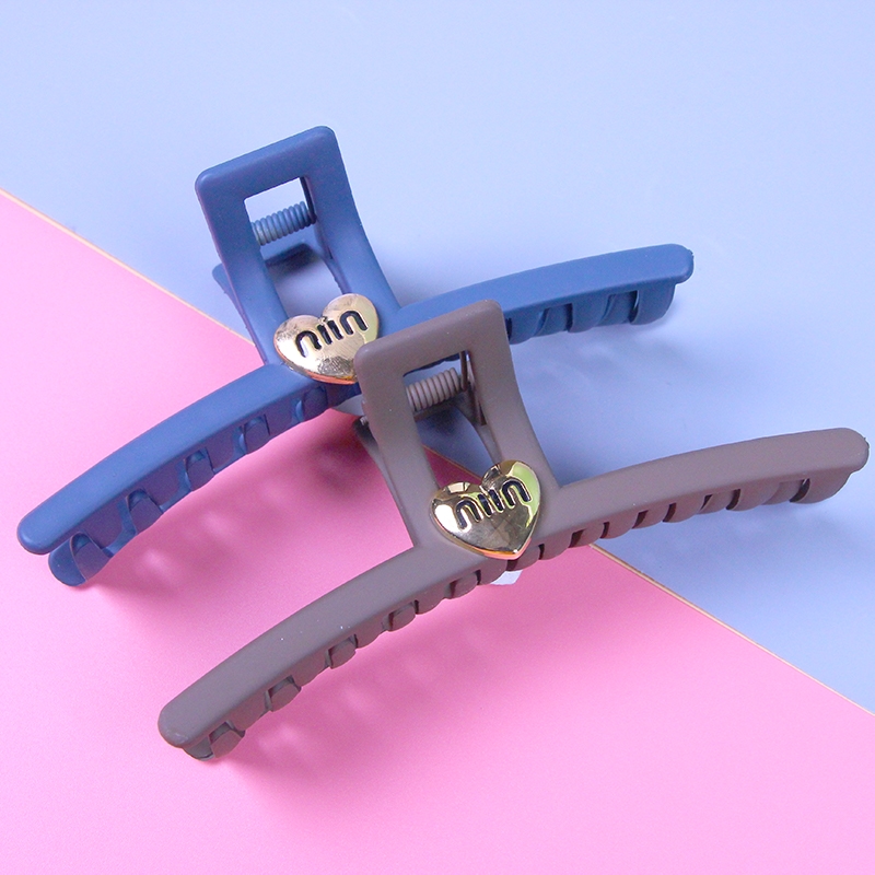 Kẹp tóc phụ kiện mờ 13Cm