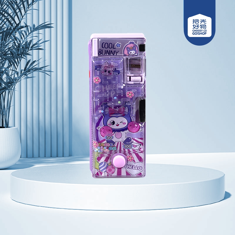 Hộp bút đồ chơi xếp hình mèo