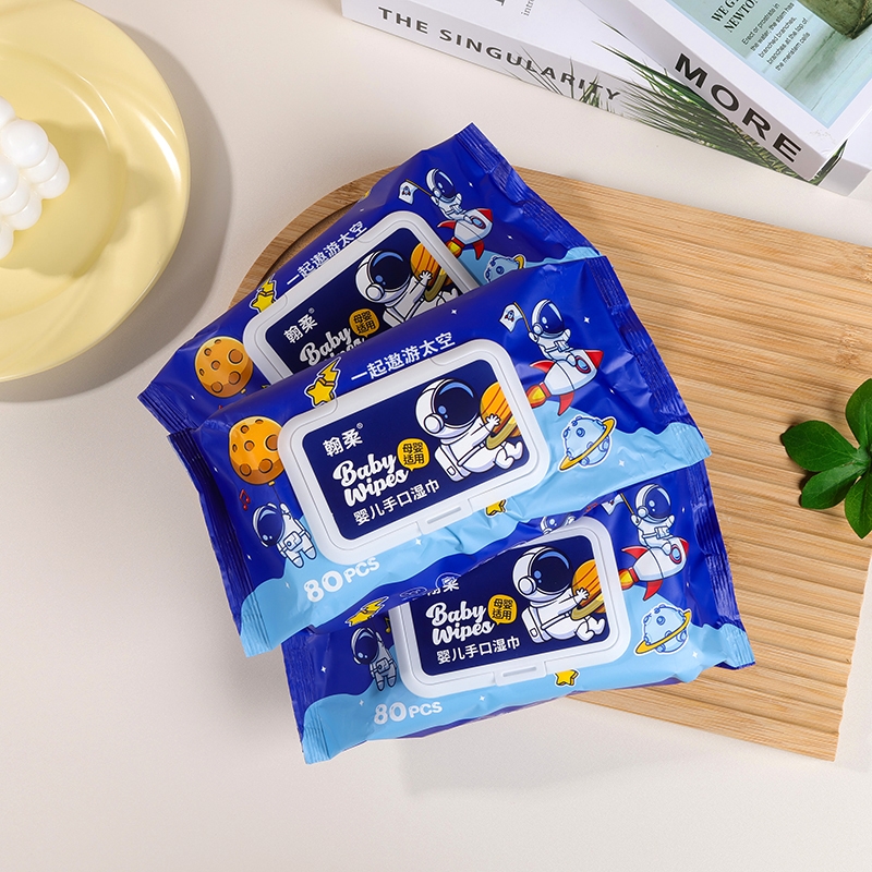 Khăn giấy ướt Hanrou (80 miếng)