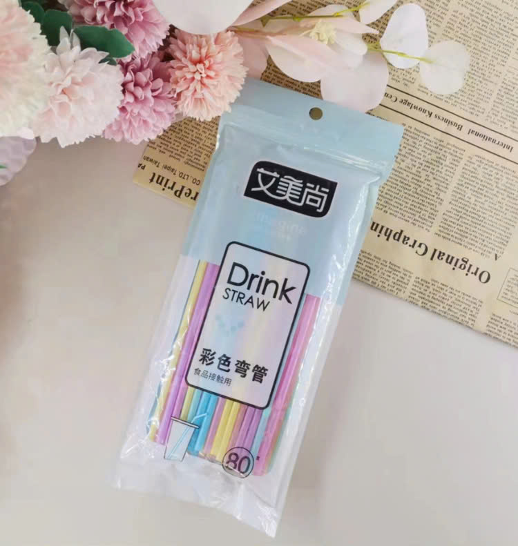 Ống hút nhựa Amy Shang 636 (80 chiếc)