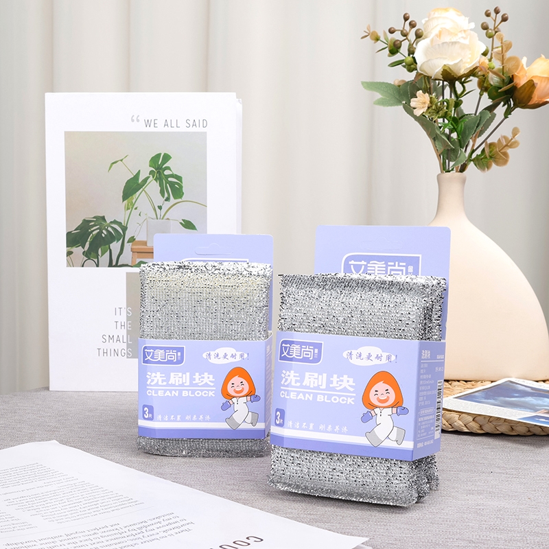 3 miếng rửa chén bạc