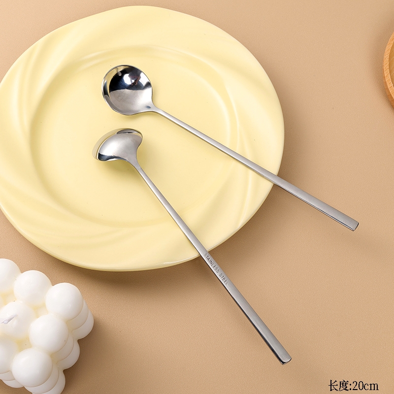 Thìa tròn kiểu Hàn Quốc cỡ nhỏ