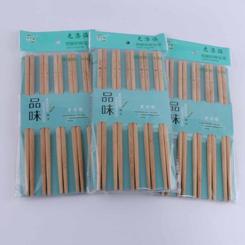 Set 10 Đôi Đũa Không Sơn Mài Carbonized (553)