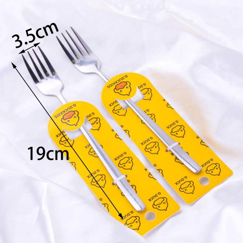 Nĩa Little Yellow Duck Kiểu Hàn Quốc H04