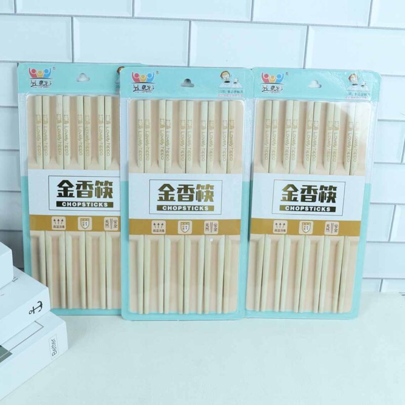 Set 5 đôi Đũa Trầm Hương không sơn