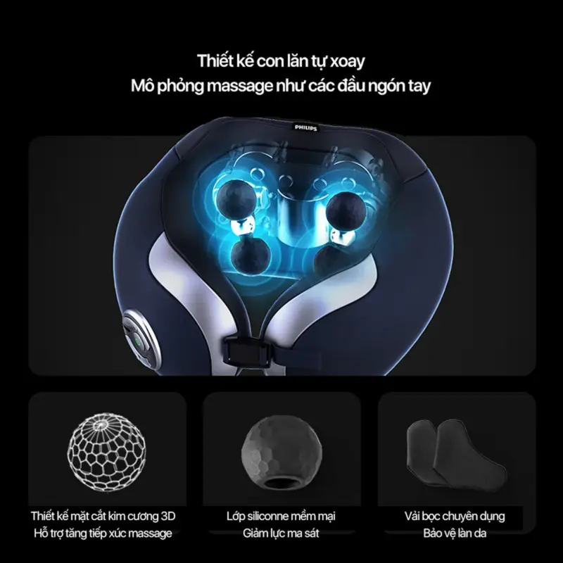 Máy massage cổ vai gáy Philips PPM3502 11
